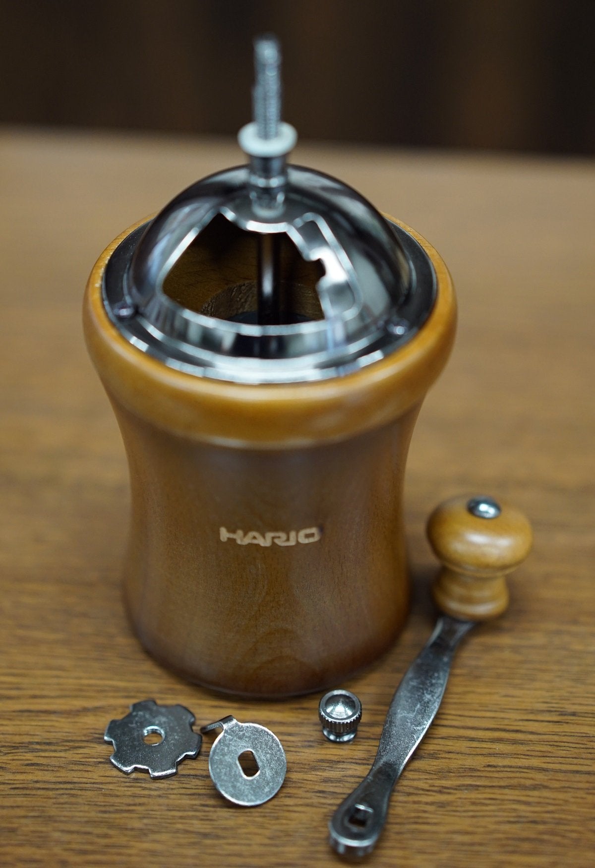 Hario Japan Hand Ground Coffee Mill Dome Mcd-2 (40 Characters)