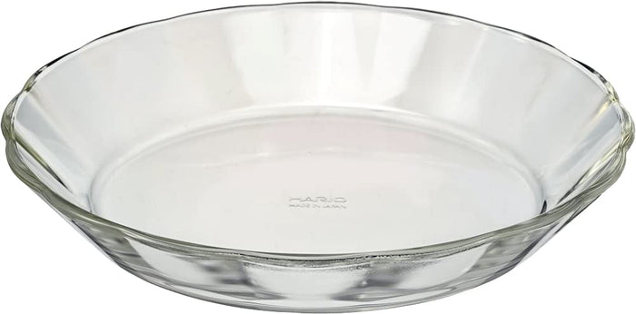 Hario Japan Heat Resistant Glass Plate 1100Ml Buono Kitchen Hpl-110-Bk Clear