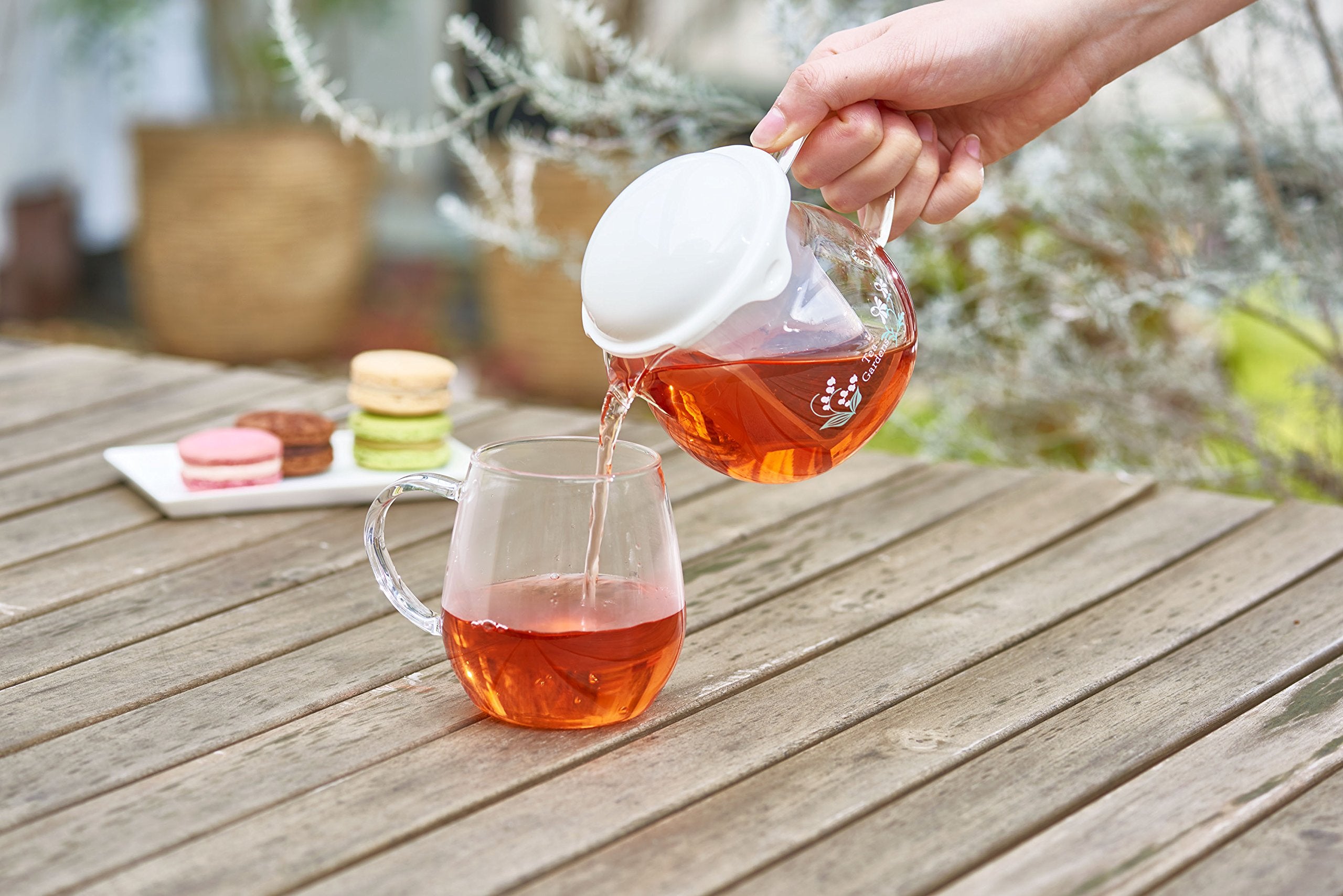 Hario Kirara 360Ml White Tea Pot - Made In Japan