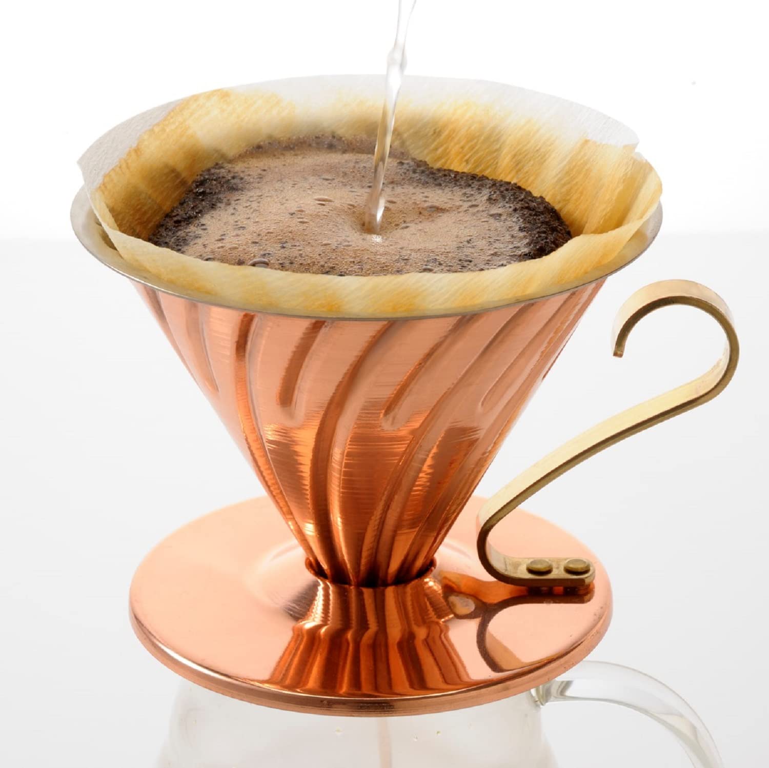 Hario V60 Copper Dripper 1-4Cups VDPR-02-CP