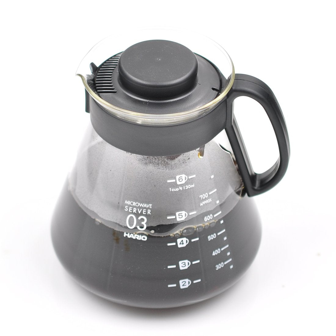 Hario V60 Range Server 800Ml Black Xvd-80B Made In Japan