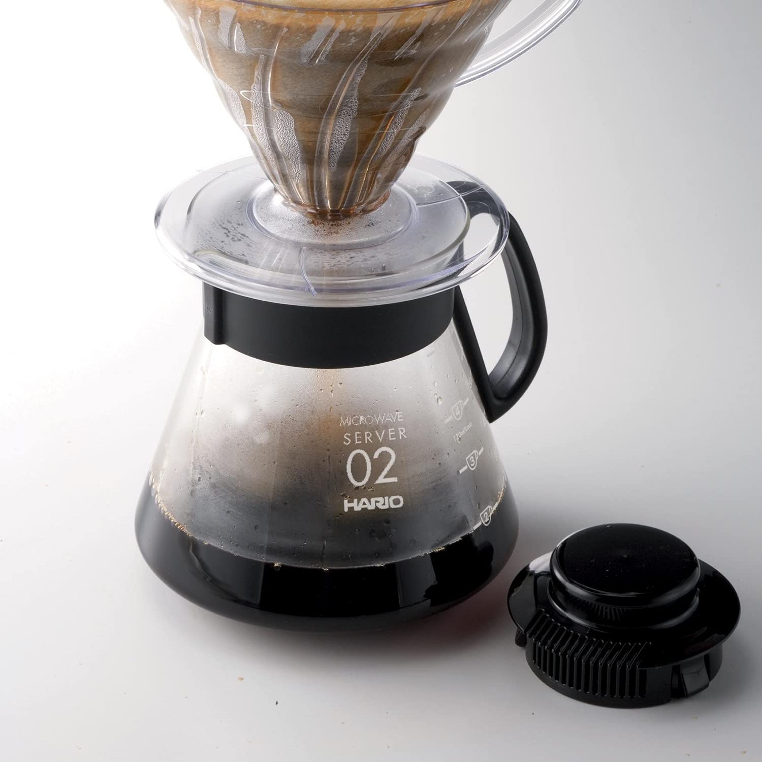 Hario V60 Range Server Black Japan 2-5 Cups Xvd-60B