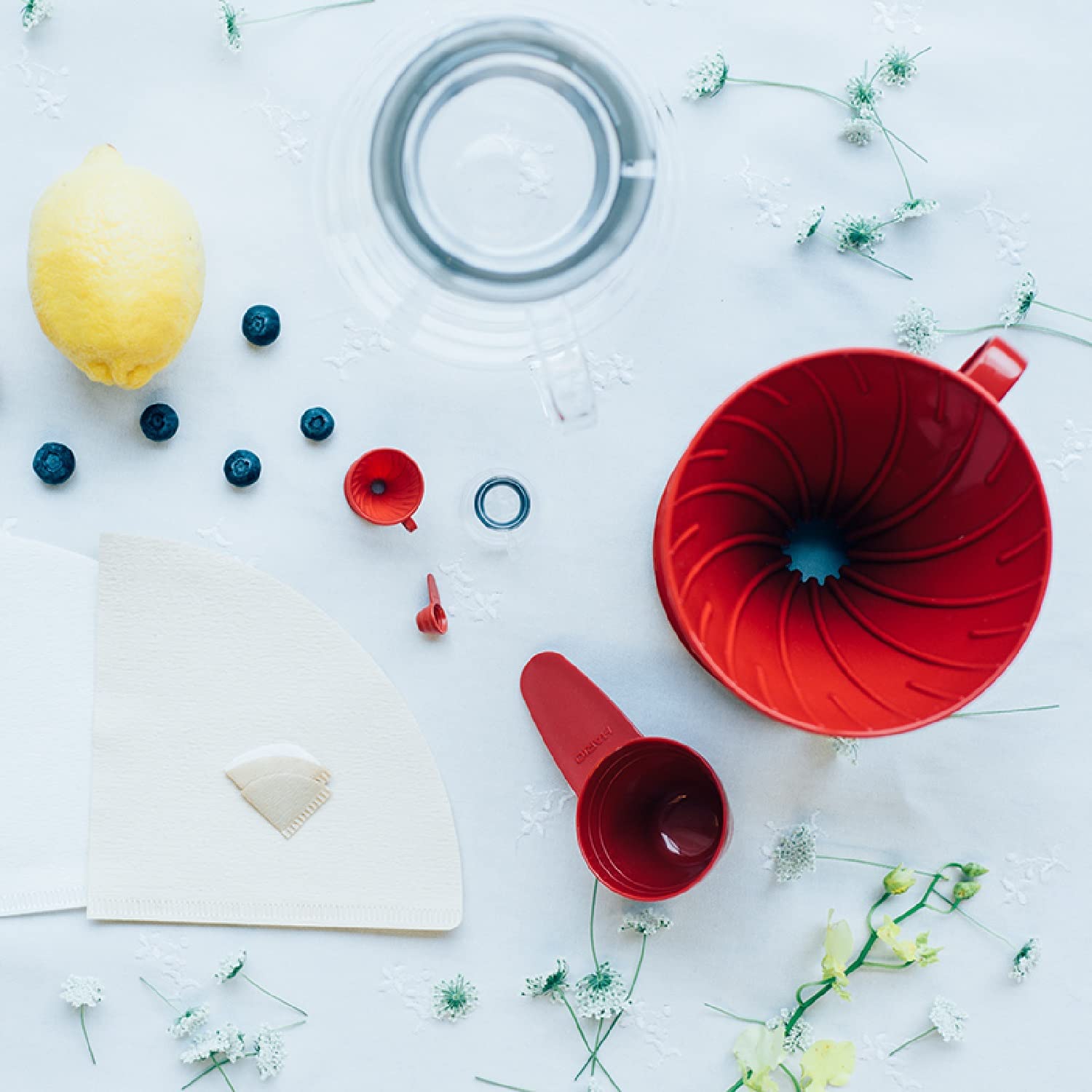 Hario V60 Dripper VDR-02-R Red 1-4 Cups Coffee