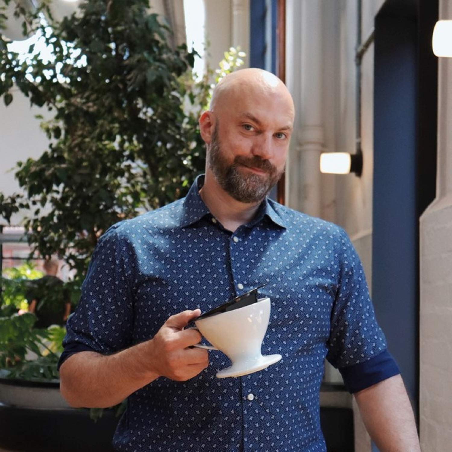 Hario Pete Licata Coffee Dripper W60 PDC-02-W 1-4Cups White Japan