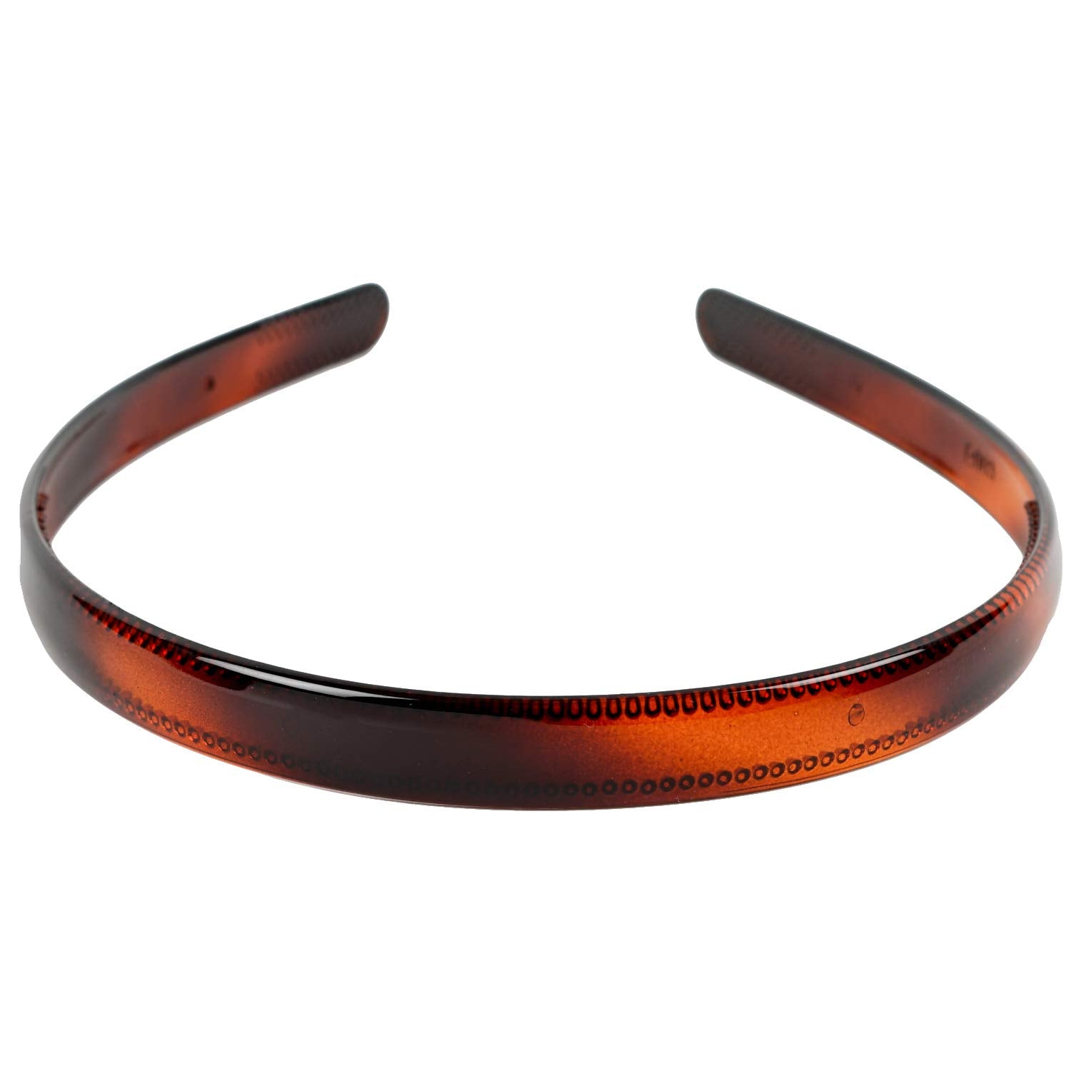 Hero Headband Brown Tortoiseshell Plastic A25 - Made In Japan (1 Pc)