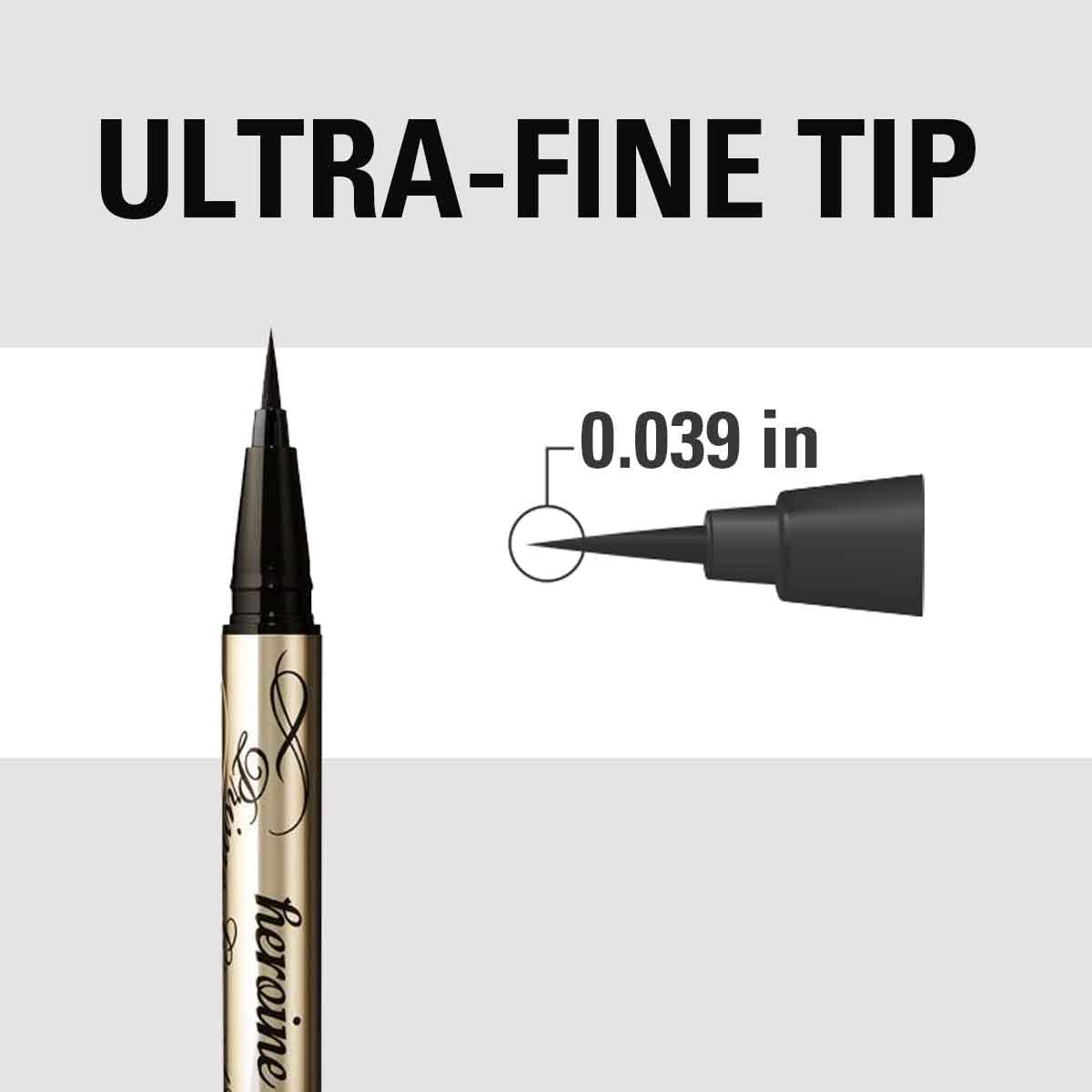 Heroine Make Prime Liquid Eyeliner Rich Keep 02 Brown Black 0.4ml - Heroine Make Eyeliner