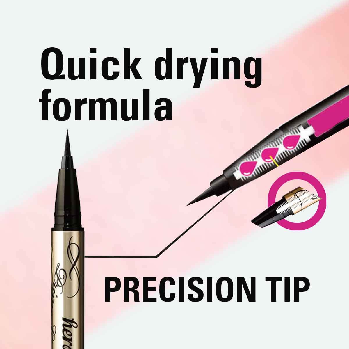 Heroine Make Prime Liquid Eyeliner Rich Keep 02 Brown Black 0.4ml - Heroine Make Eyeliner