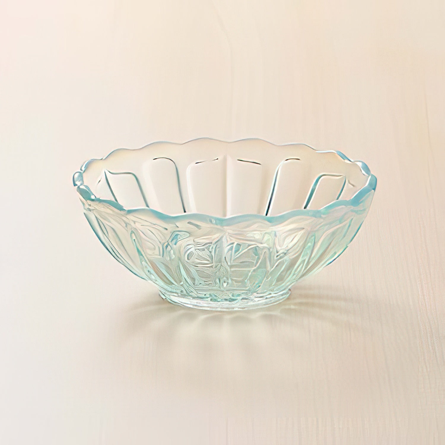 Hirota Glass Japan Yukinohana Blue Small Bowl Soda-Lime Glass