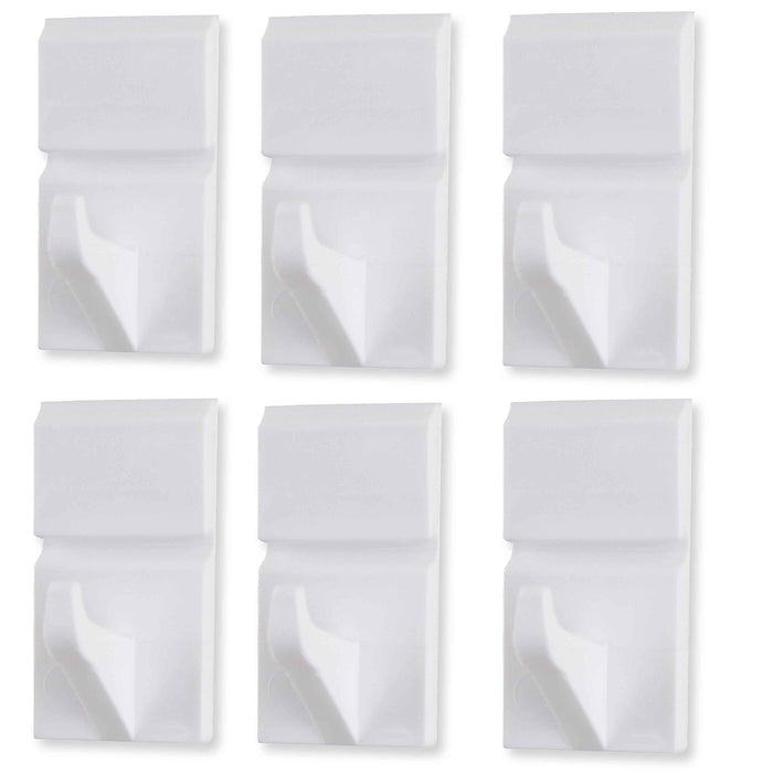 Wealth Japan Wall Hooks (Load Capacity 5Kg) Set Of 6 - Won'T Damage Easy To Fix With Staples Ultra Small Marks Gypsum Board Wallpaper Rental Ok