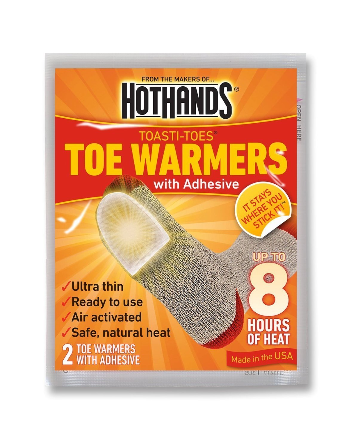 Hothands Toe Warmer - Made In Japan