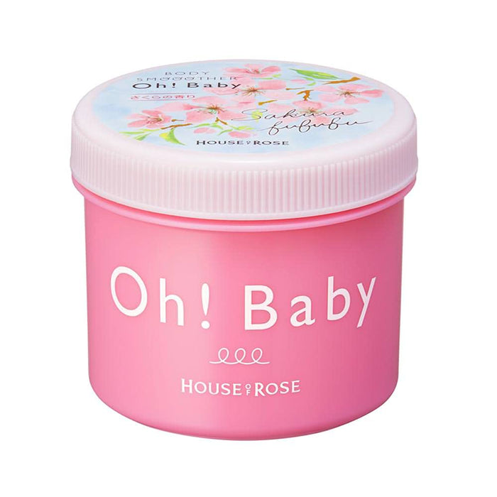 House Of Rose Body Smoother Sk (Sakura Fragrance) 350G / Body Scrub Massage Sakura