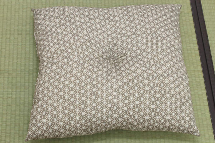 Ikehiko Zabuton Meisen Made In Japan Set Of 2 55X59Cm 3565620 Nishiki Beige