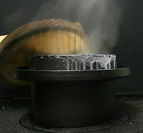Castle Enterprise Japan Ikenaga Tekko Iron Nambu Ih Compatible 2-Cup Cooking Furnace Gift Wrapping