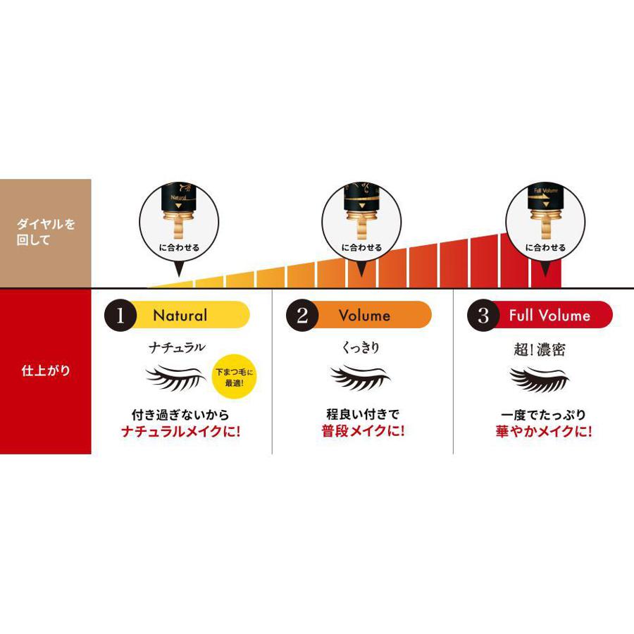 Heroine Make Jet Black Mascara by Isehan - Volume Control 5g from Japan