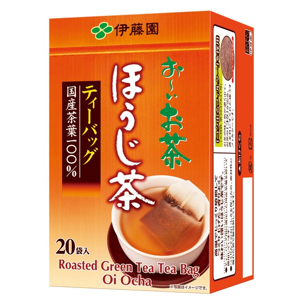 Ito En Oi Ocha Hojicha Tea Bag 2g x 20 Bags - Japanese Organic Tea - Japanese Tea