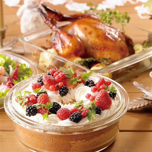 Iwaki Heat Resistant Glass Baking Dish 1.1L