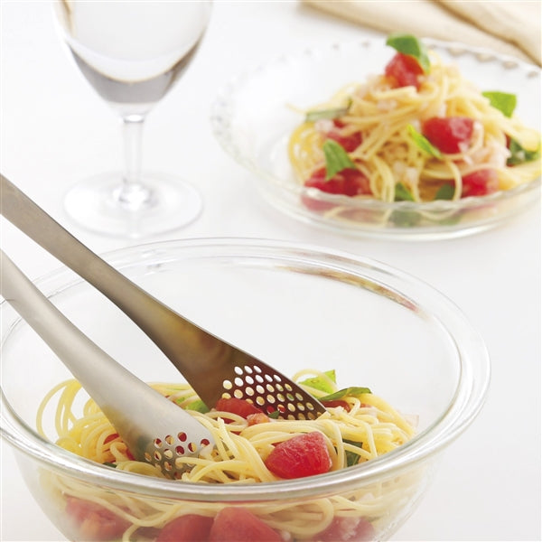 Iwaki Heat Resistant Glass Frilled Plate