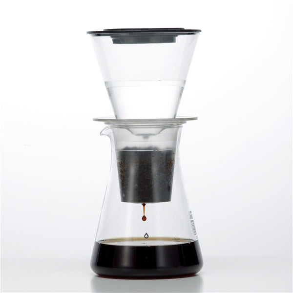 Iwaki Heat Resistant Glass Water Drip Coffee Server