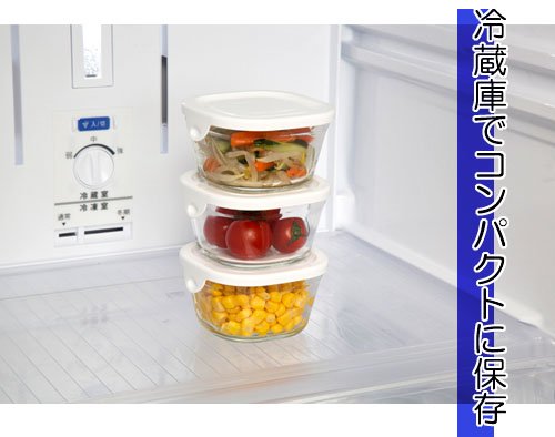 Iwaki Heat Resistant Glass Pack & Range Petite White 220Ml Set Of 4 Japan Skc3200-W4