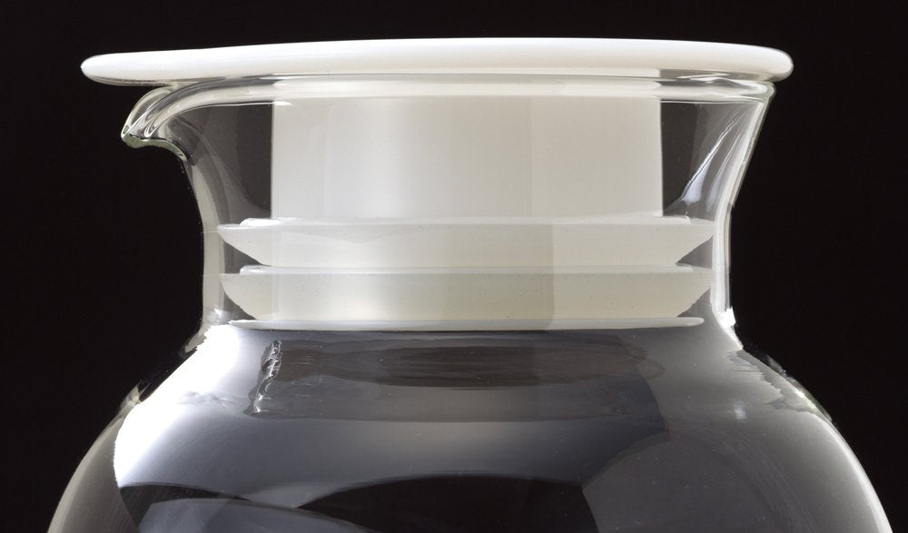 Iwaki Japan Kt7313-W Heat Resistant Glass Storage Container Microwave Fruit Sour 750Ml