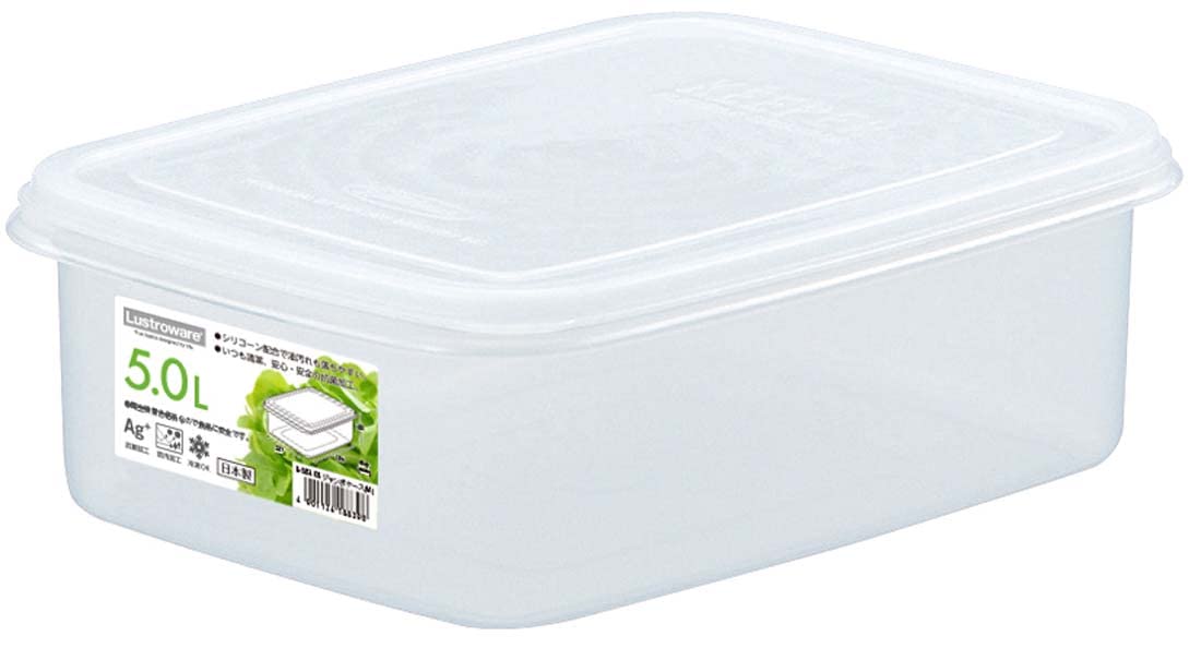 Iwasaki Industry Storage Container Antibacterial Stain Resistant Jumbo Case M 5.0L B-883 Kb Made In Japan | Japan