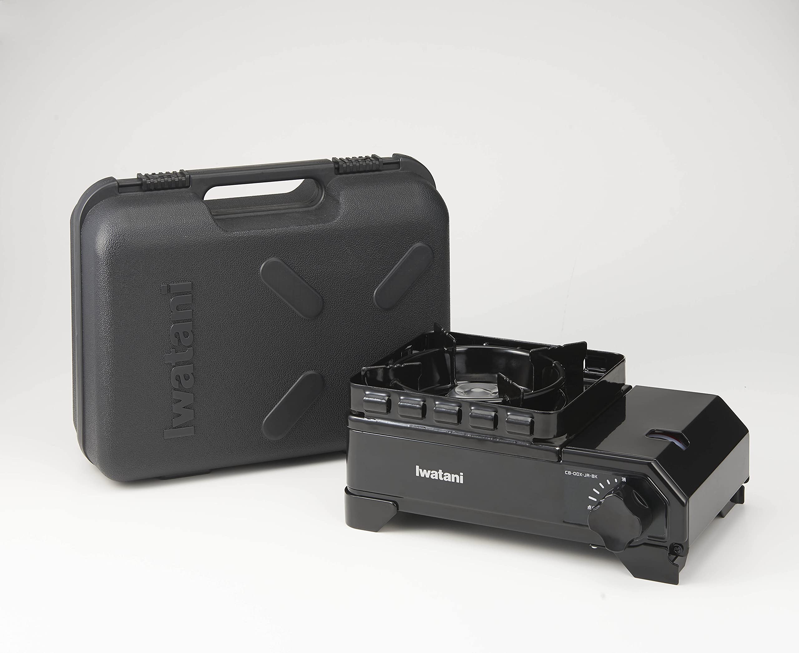 Iwatani Cassette Stove Gas Maru Jr. Made In Japan Dutch Oven Black