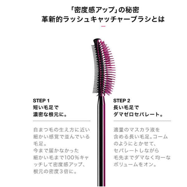 Maybelline Newyork Rush Sensational Full & Rich 01 Black 10ml - Botanical Oil Mascara