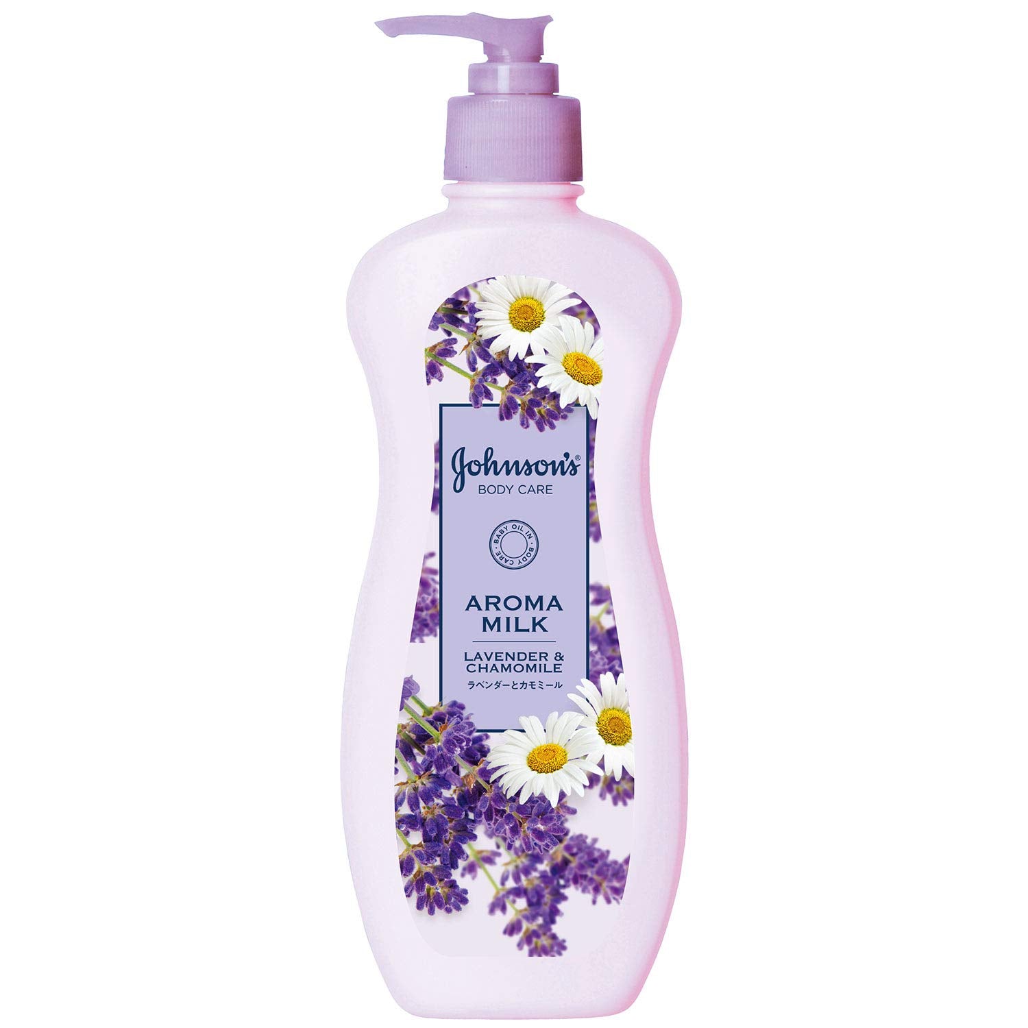 Johnson Body Care Japan Aroma Milk Dreamy Skin Body Lotion Chamomile Lavender 400Ml Pump
