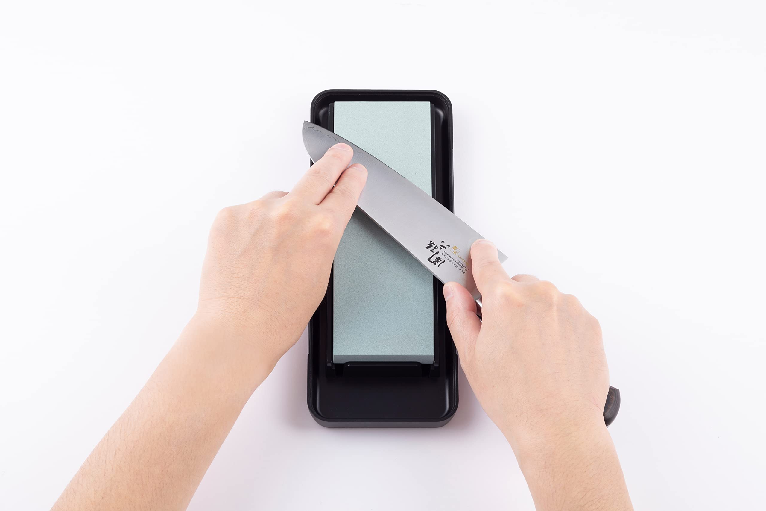 Kai Sekimagoroku #400 Whetstone Knife Sharpener Japan W/ Storage Case | Kai Corporation