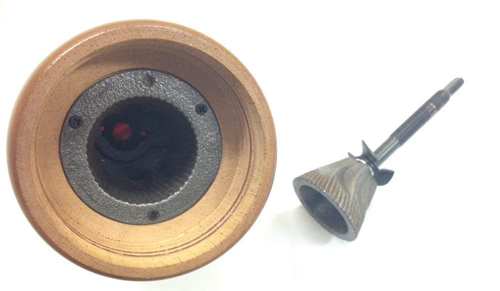 Kalita Coffee Mill Wooden Hand Grind Manual Kh-9N #42127 Antique Grinder Small Camping Lid Japan