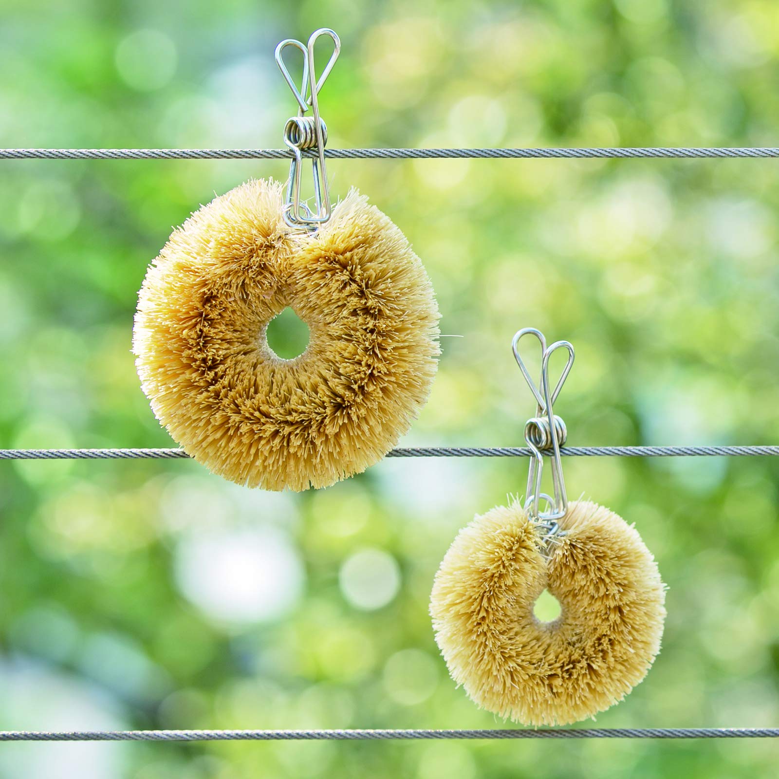 Kamenoko Tsubushi Nishio Shoten White Scrubber Palm (Small) Made In Japan