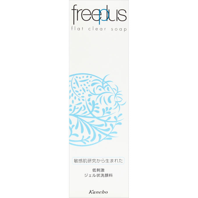 Kanebo Freeplus Flat Clear Soap (Gel Type) 100ml - Japanese Facial Cleansing Gel