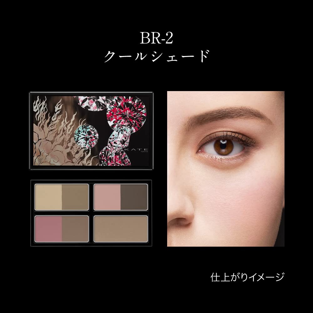 Kate 3D Shade Palette Br-2 - Enhanced Designing Colors by Kate
