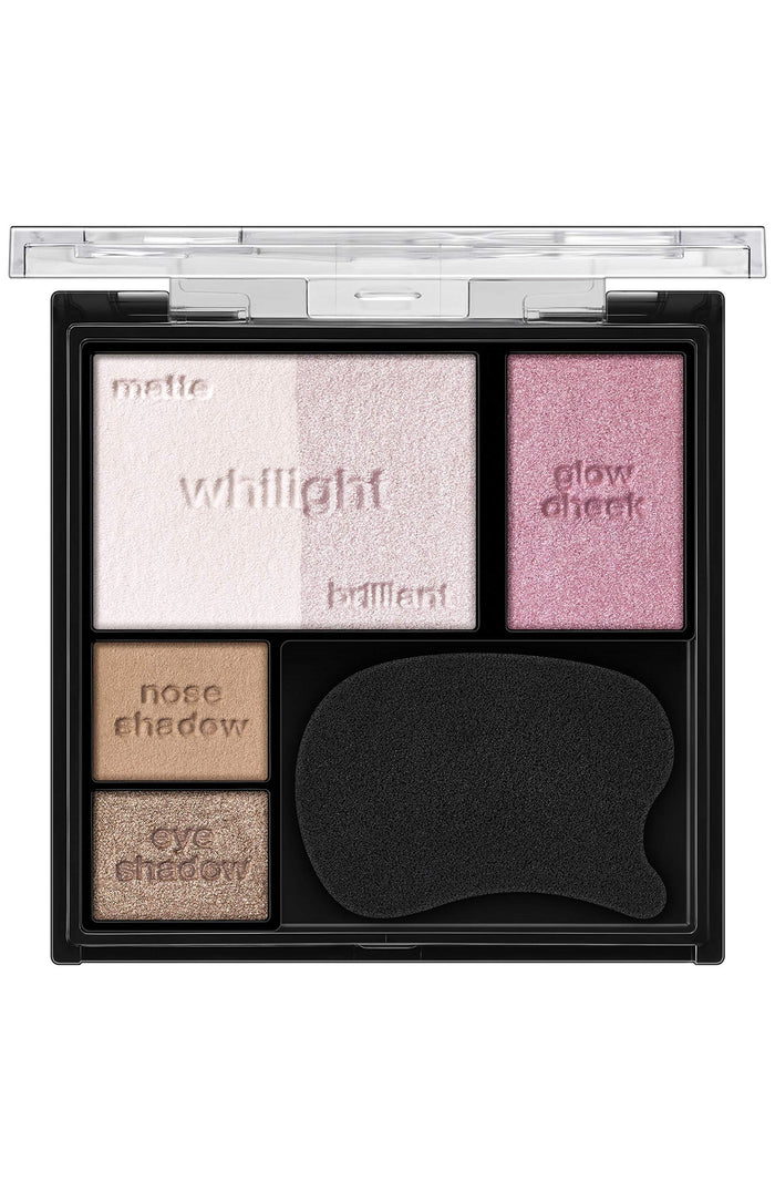 Kate White Shaping Palette 6.2G - Purple Multicolor Eyeshadow Wt-2