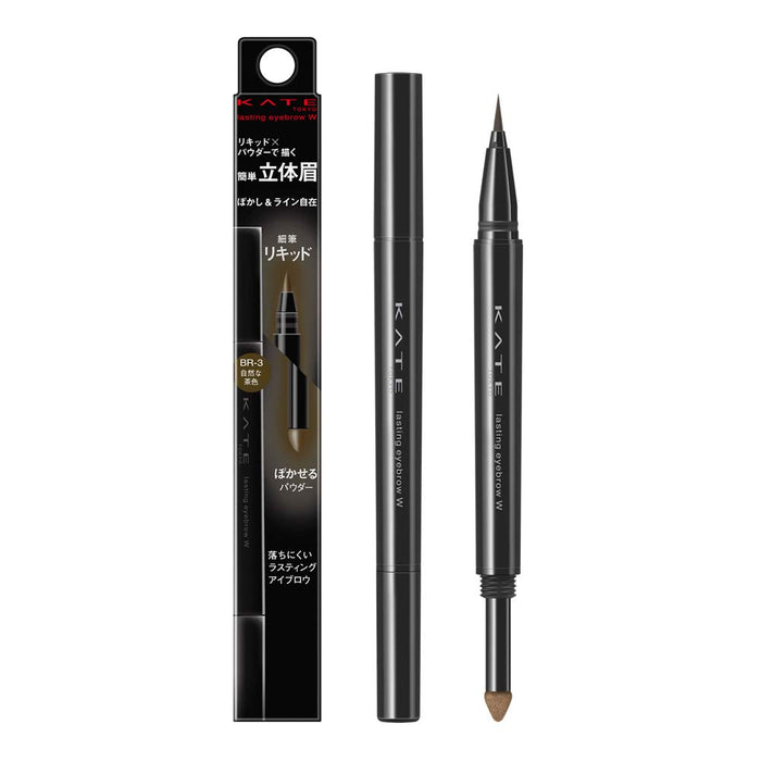 Kate Natural Brown Lasting Design Eyebrow Wn Lq BR-3