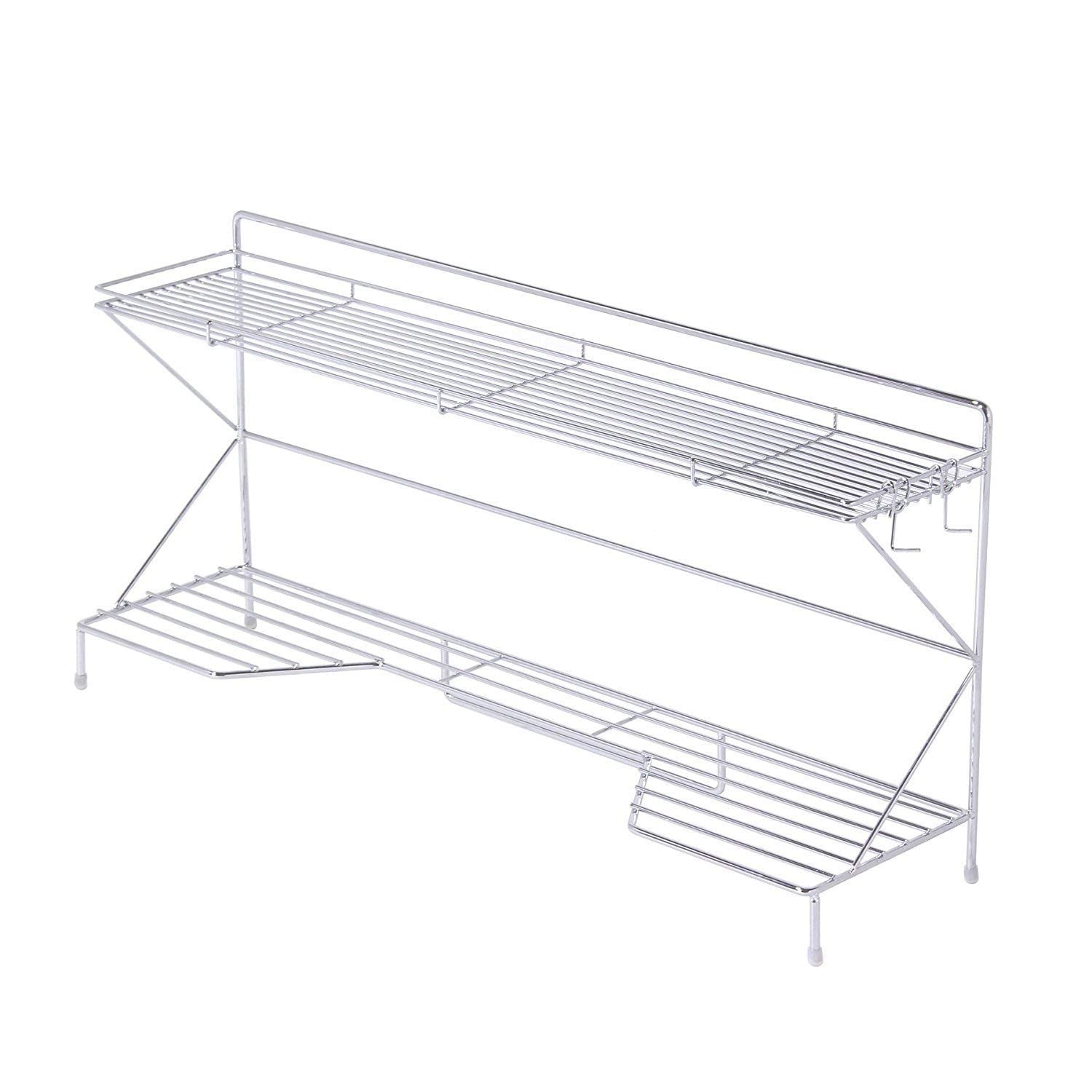 Kawaguchi Koki 21853 2-Tier Stove Rack 78In Wide Made In Japan