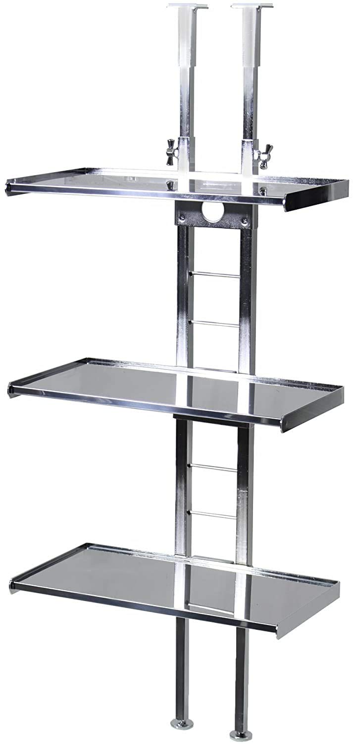 Kawaguchi Koki Japan 3 Tier 19100 Tension Kitchen Rack Shelf Storage Above Sink Next To Stove