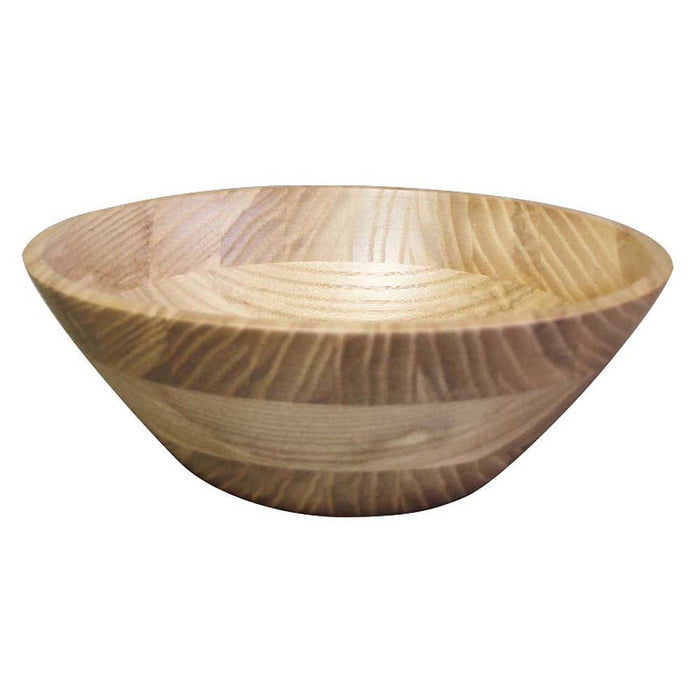 Kijihiki White Ash Salad Bowl With Flat Edge 20cm