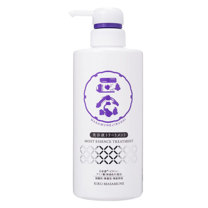 Kiku Masamune Sake Brewing Moist Essence Treatment 480ml - Moisturizing Essence From Japan