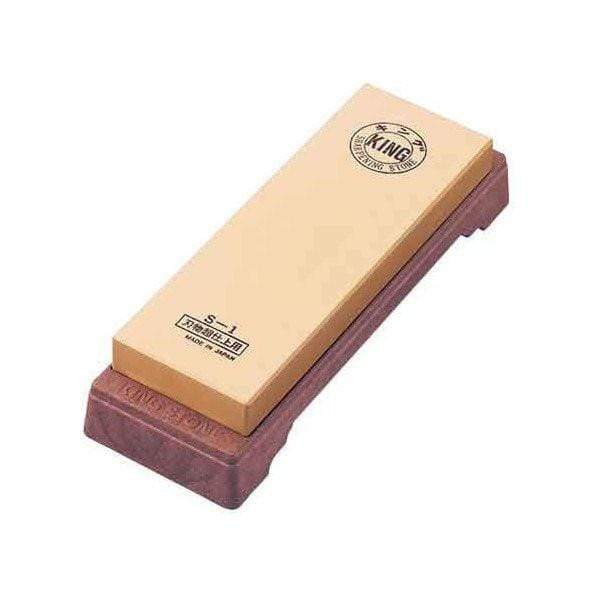 Matsunaga King Finishing Stone W/ Base S-1 Grit 6000 Made In Japan