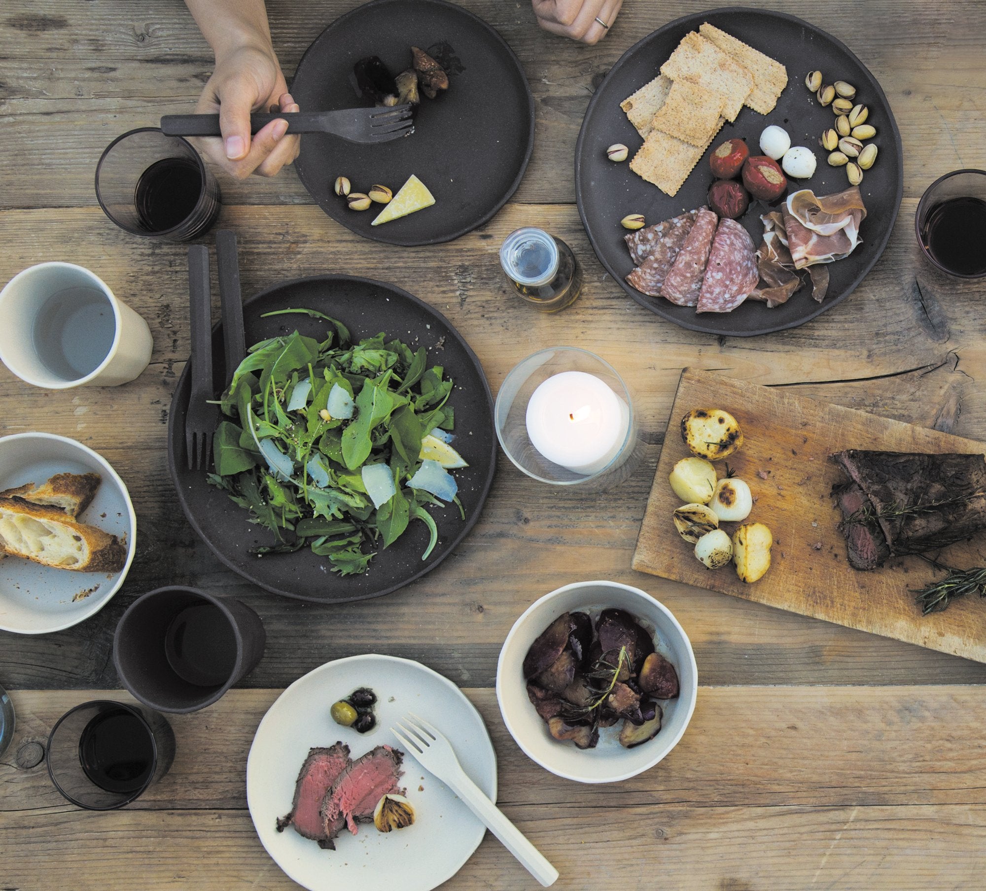 Kinto Alfresco Tumbler 360Ml Beige Dishwasher Safe Outdoor Japan 20702