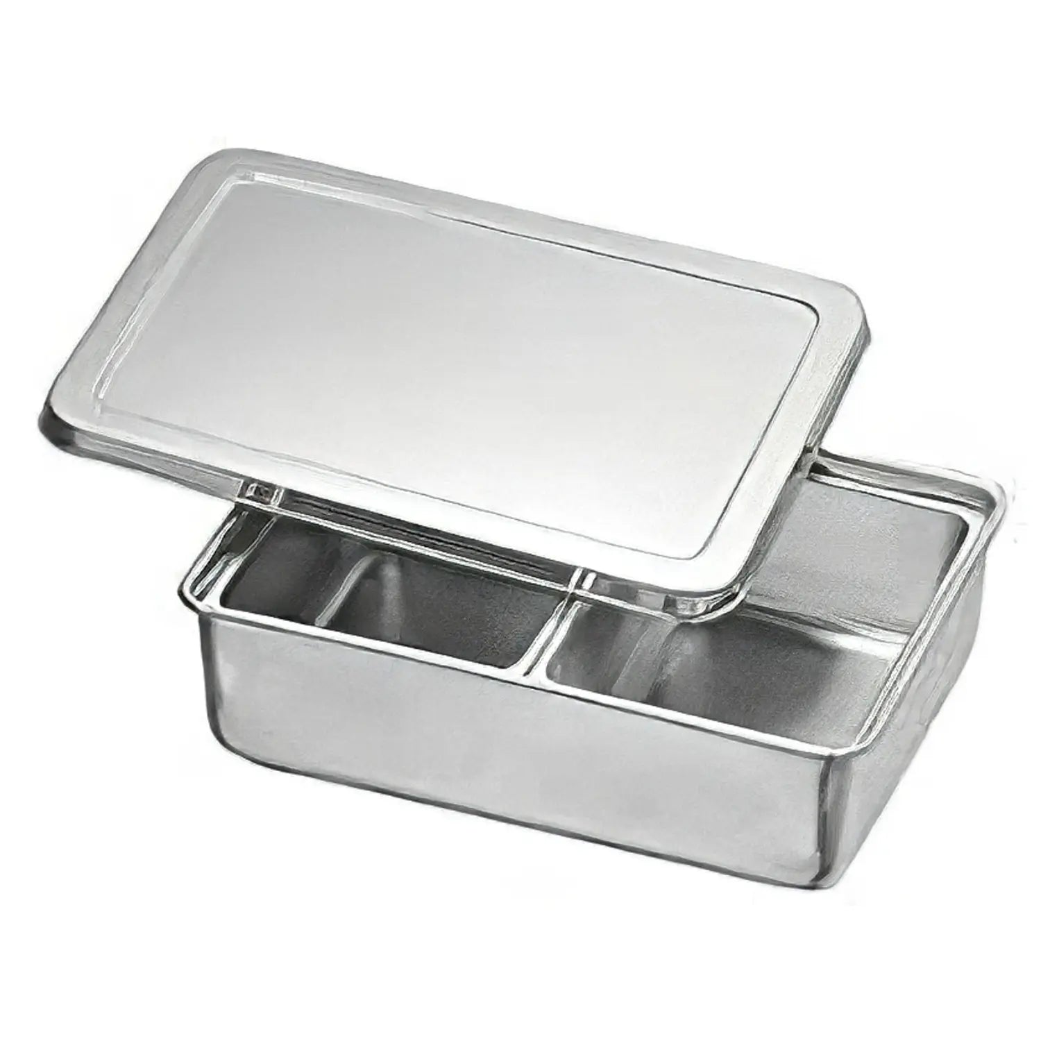 Koinu Stainless Steel Yakumi Seasoning Container 2 Compartments