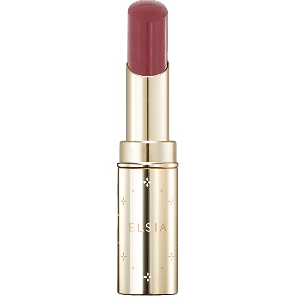 Kose Elsia Platinum Complexion Up Lasting Rouge Rose Ro633 5g - Moisturizing Serum Lipsticks