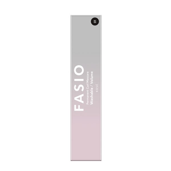 Kose Fasio Permanent Curl Mascara F Volume 01 Black 7g - Japanese Curl Mascara