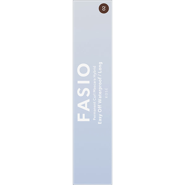 Kose Fasio Permanent Curl Mascara Hybrid Long 02 Brown 6g - Waterproof Mascara Brands