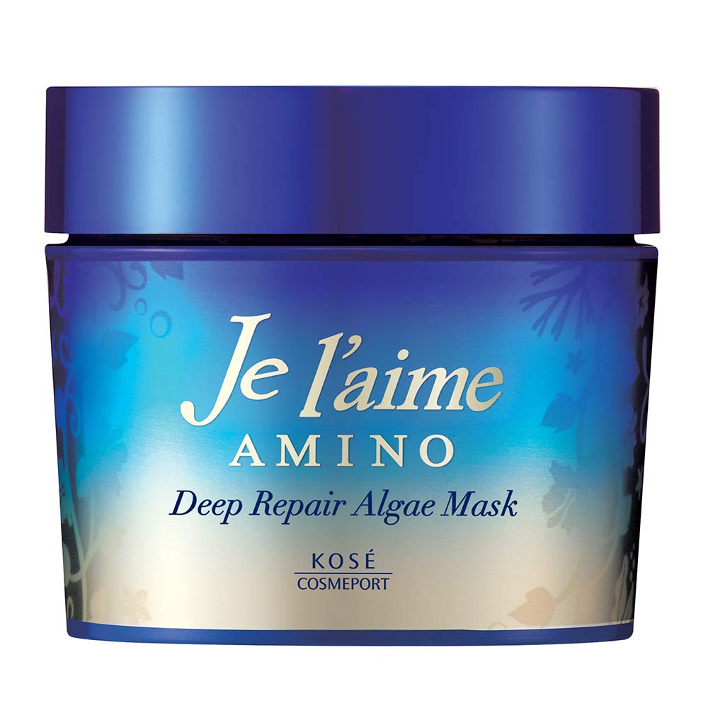 Jureme Japan Kose Geleme Amino Deep Repair Algae Hair Mask 200G