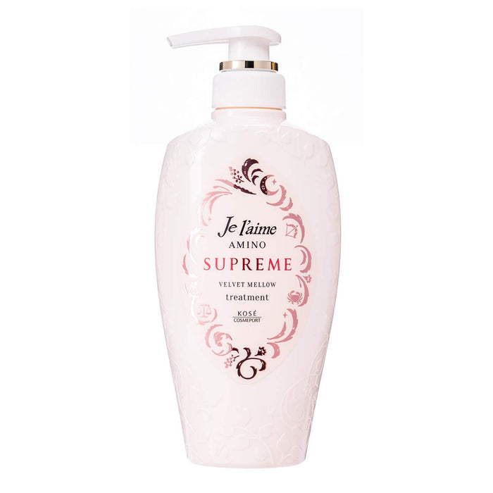 Jureme Amino Supreme Treatment 500Ml Rose & Jasmine Scent - Moist Smooth Body (Velvet Mellow) X4 - Japan