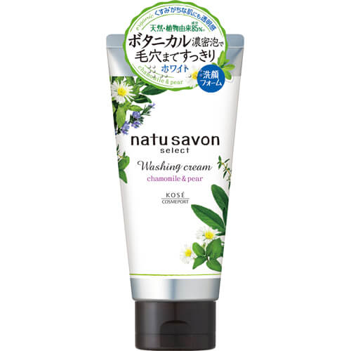 Kose Softymo Natu Savon Secret Washing Cream Chamomile & Pear