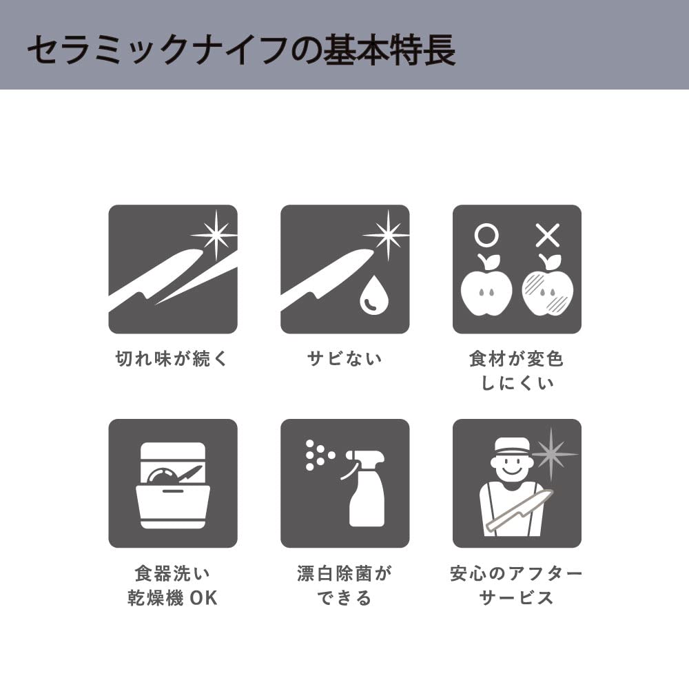 Kyocera Japan Fine Ceramic Nakiri Knife 16Cm Wooden Handle Fkr-160N-Fpe