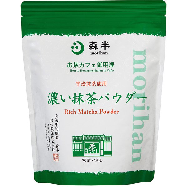 Morihan Rich Maccha Powder Zipper Bag 500g - Strong Matcha Powder - Made In Japan
